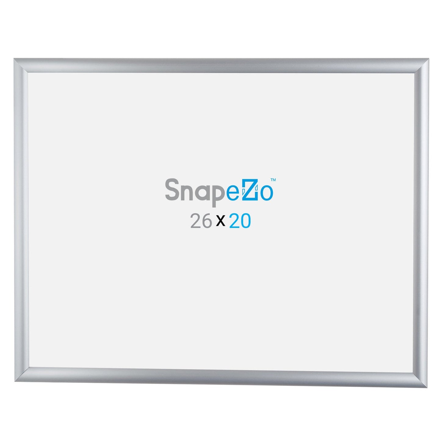 Load image into Gallery viewer, 20x26 Silver SnapeZo® Snap Frame - 1&amp;quot; Profile
