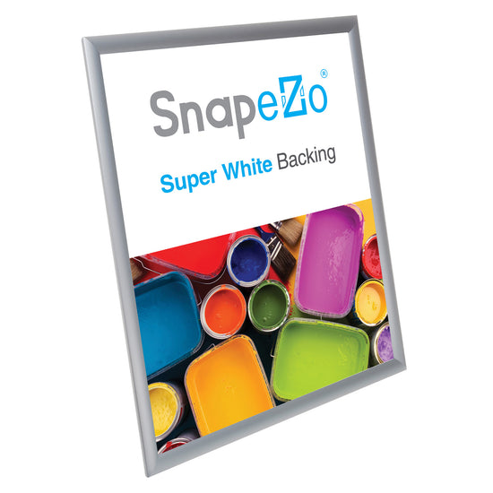 Twin-Pack of Snapezo® Silver 22x28 Poster Frame - 1" Profile