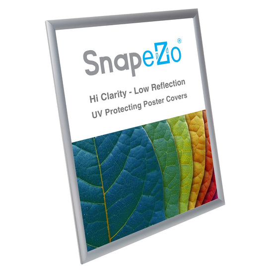 24x30 Silver SnapeZo® Snap Frame - 1" Profile