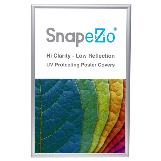 Load image into Gallery viewer, 14x22 Silver SnapeZo® Snap Frame - 1&amp;quot; Profile
