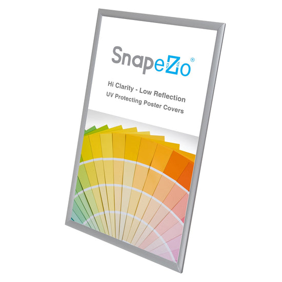 20x36 Silver SnapeZo® Snap Frame - 1" Profile