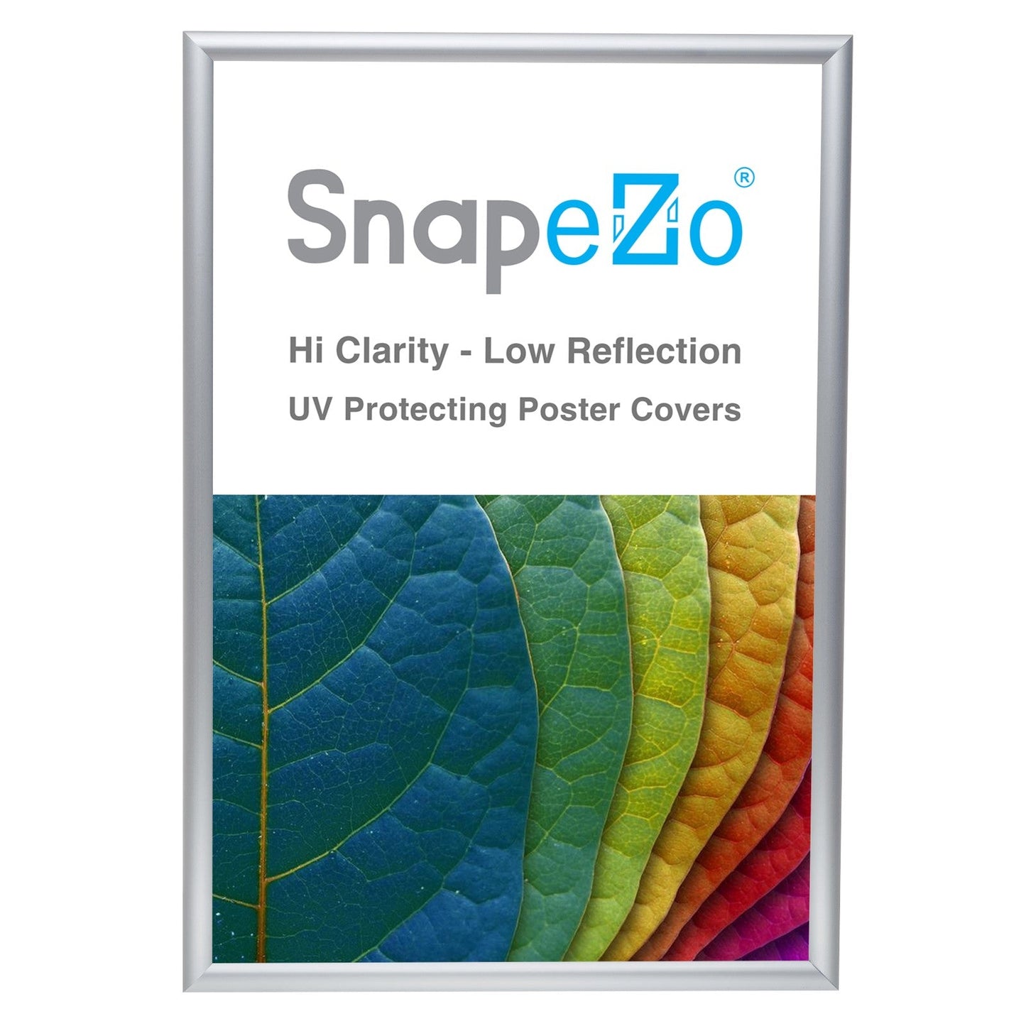 Load image into Gallery viewer, 13x19 Silver SnapeZo® Snap Frame - 1&amp;quot; Profile
