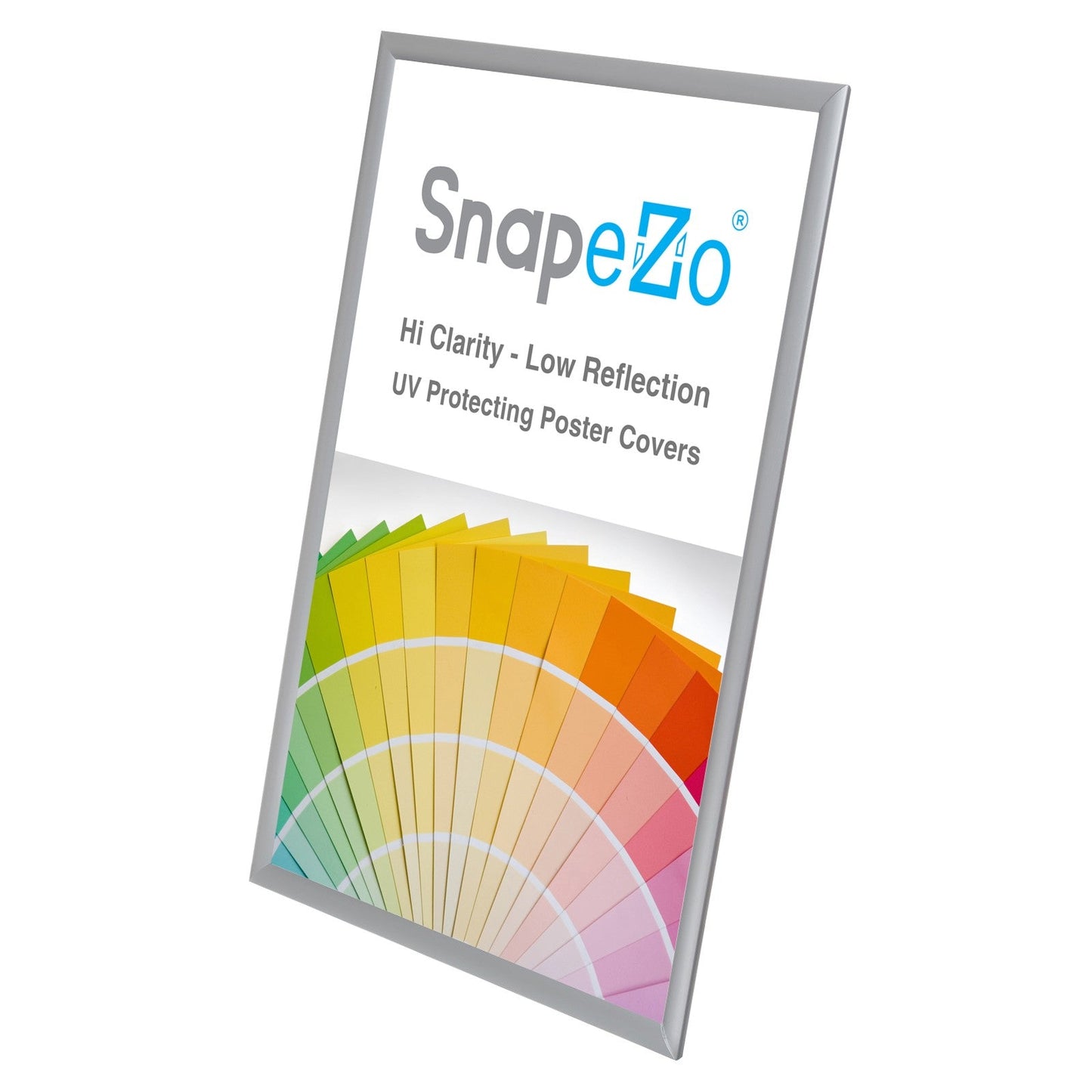 12x18 Silver SnapeZo® Snap Frame - 1" Profile
