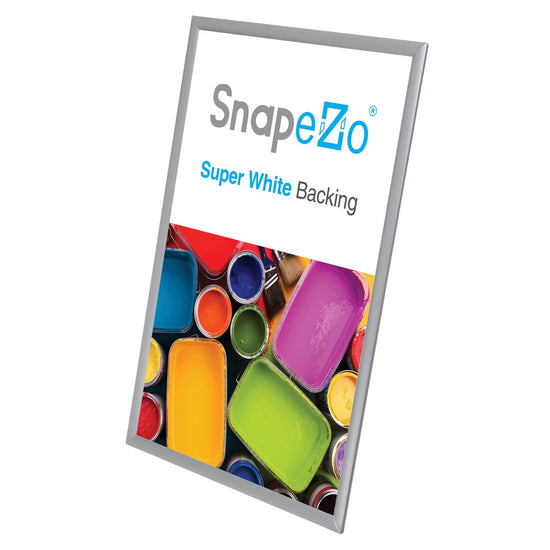20x30 Silver SnapeZo® Snap Frame - 1" Profile