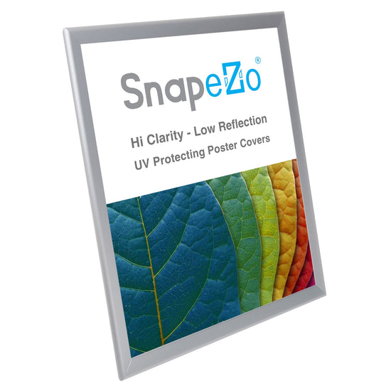 18x24 Silver SnapeZo® Snap Frame - 1.25" Profile