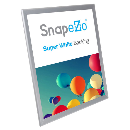 16x20 Silver SnapeZo® Snap Frame - 1.25" Profile