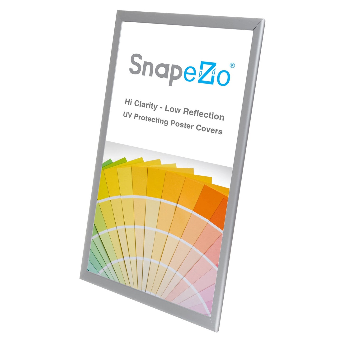 12x24 Silver SnapeZo® Snap Frame - 1.25" Profile