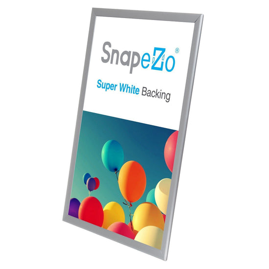 20x30 Silver SnapeZo® Snap Frame - 1.25 Inch Profile