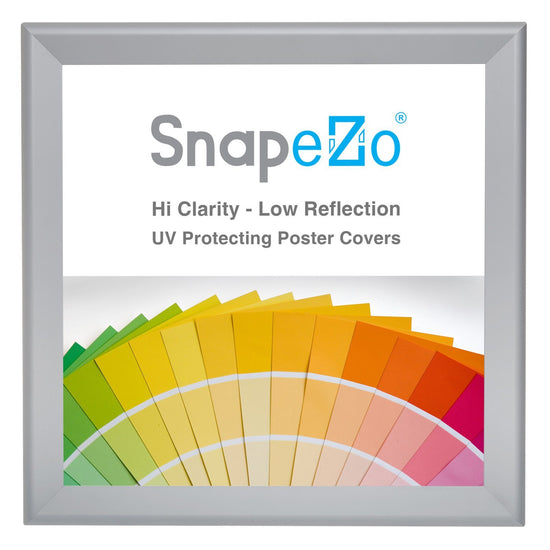 36x36 Silver SnapeZo® Snap Frame - 1.7" Profile