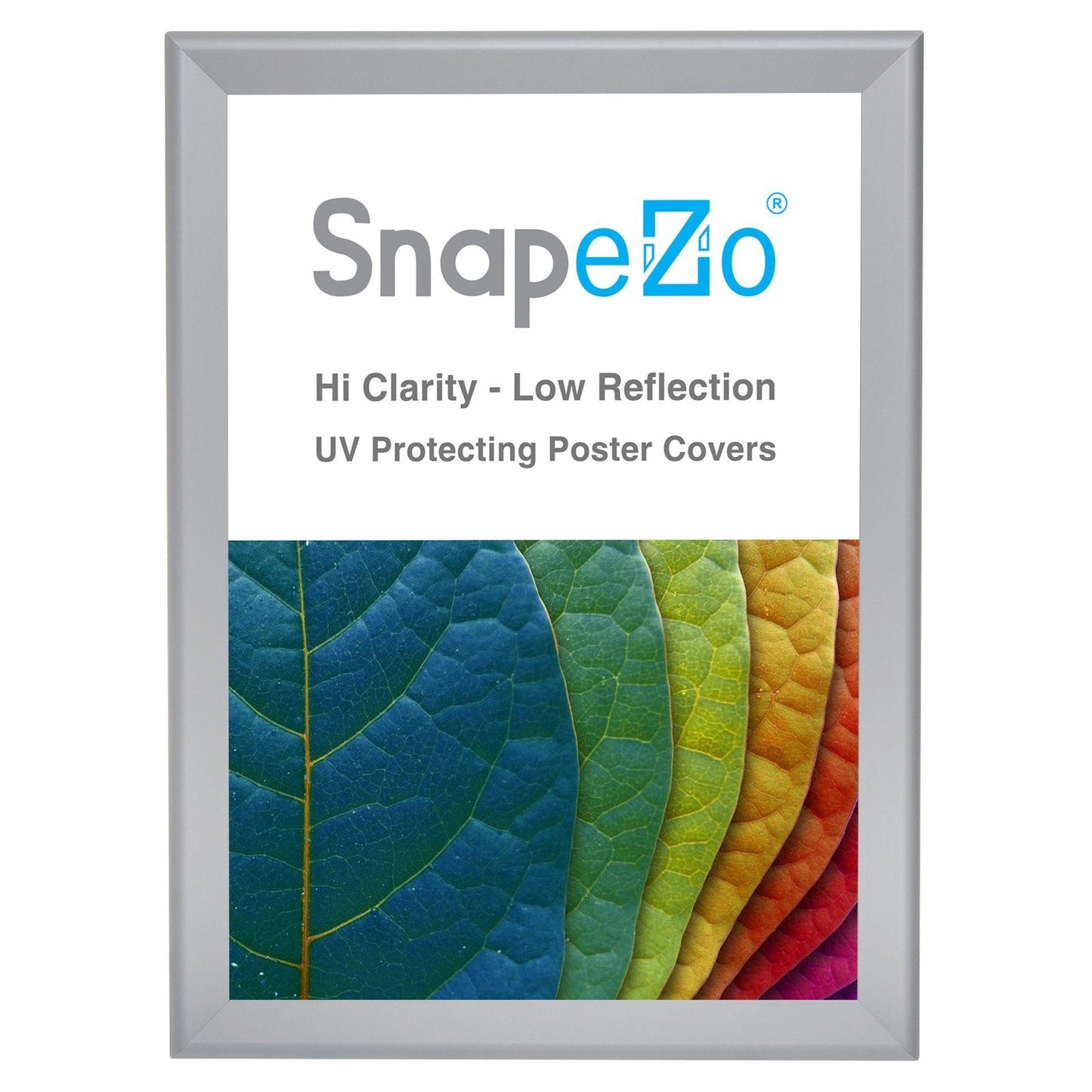 Load image into Gallery viewer, 32x45 Silver SnapeZo® Snap Frame - 1.7&amp;quot; Profile
