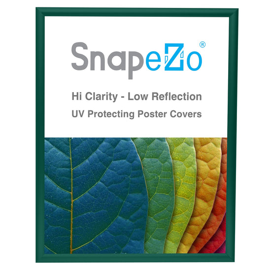 22x28 Green SnapeZo® Snap Frame - 1" Profile