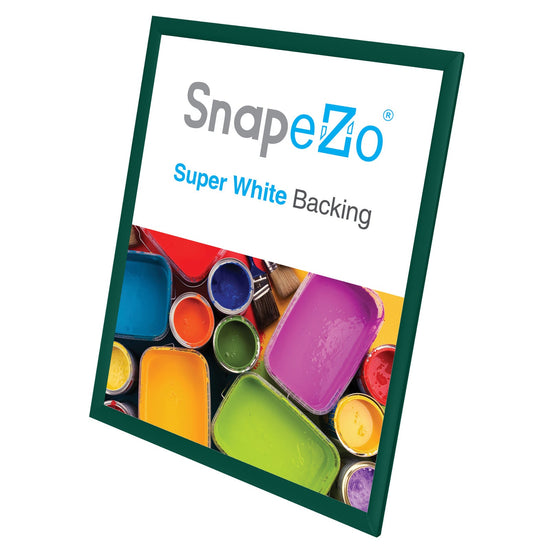 18x24 Green SnapeZo® Snap Frame - 1" Profile