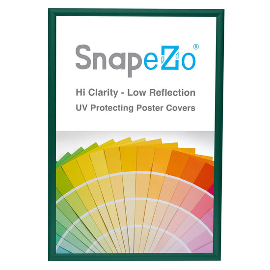 Load image into Gallery viewer, 24x36 Green SnapeZo® Snap Frame - 1&amp;quot; Profile
