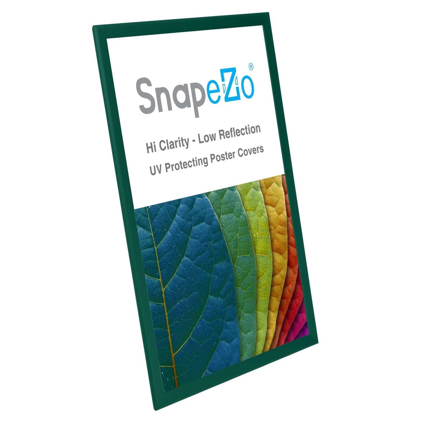 Load image into Gallery viewer, Green SnapeZo® snap frame poster size 20X30 - 1.25 inch profile
