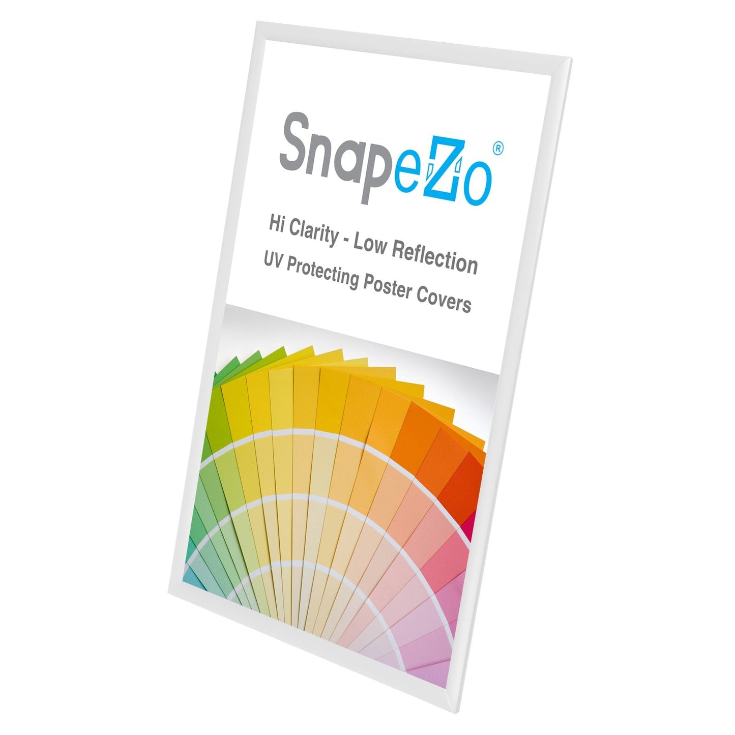 Load image into Gallery viewer, 20x30 White SnapeZo® Snap Frame - 1&amp;quot; Profile
