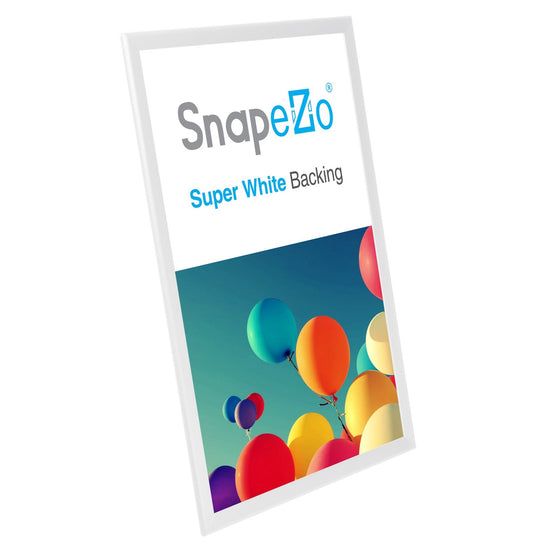 20x30 White SnapeZo® Snap Frame - 1.25" Profile