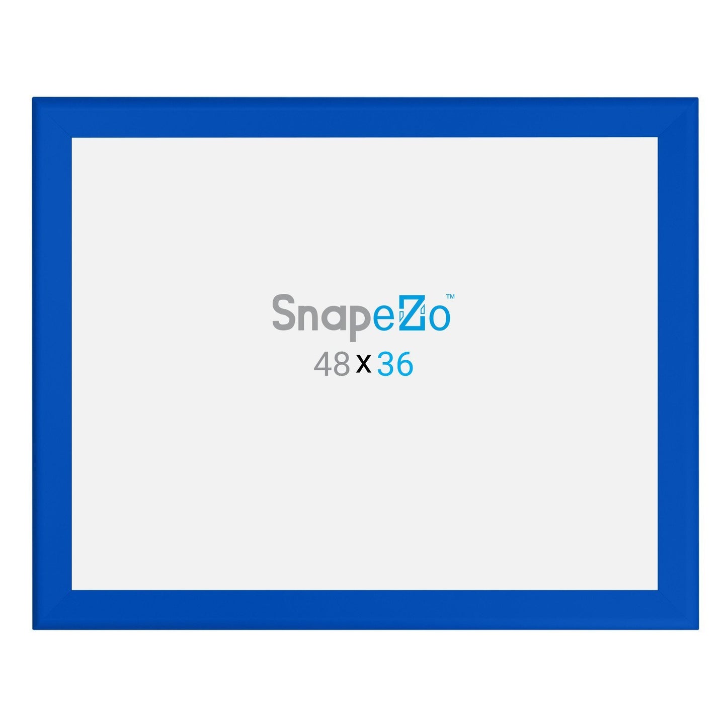 Blue SnapeZo® Poster Size 36x48 - 1.7-inch Width