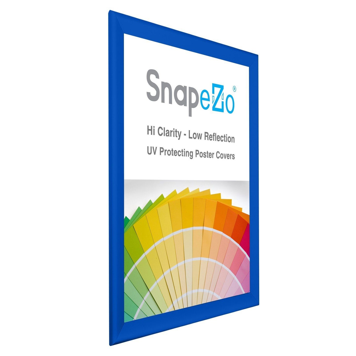 Blue SnapeZo® Poster Size 36x48 - 1.7-inch Width