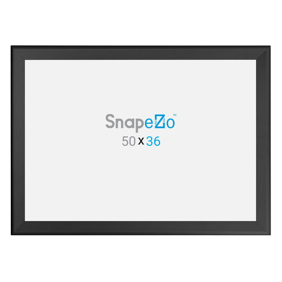 36x50 Black SnapeZo® Snap Frame - 1.7" Profile