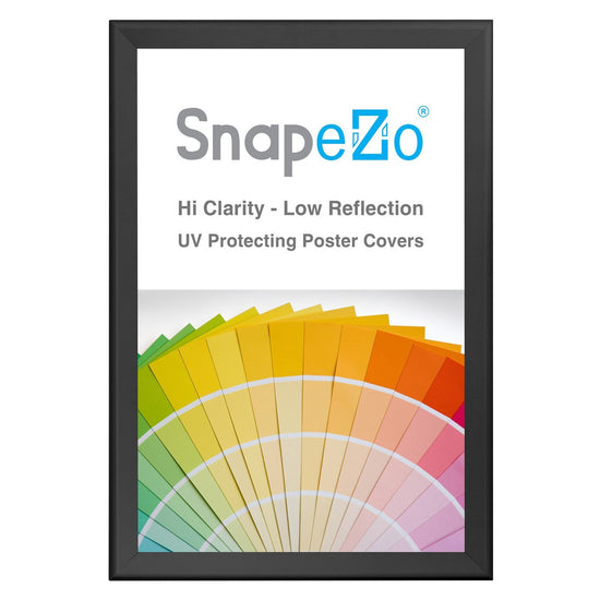 30x46 Black SnapeZo® Snap Frame - 1.7" Profile