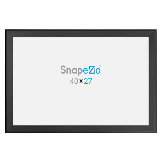 27x40 Black SnapeZo® Snap Frame - 1.7" Profile