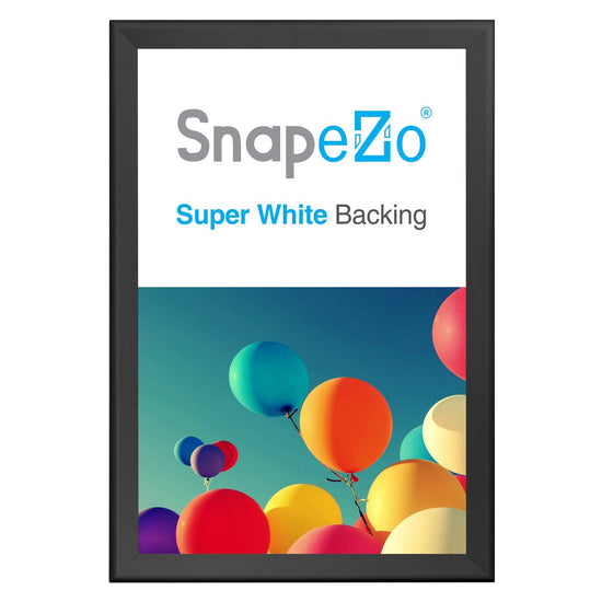 32x48 Black SnapeZo® Snap Frame - 1.7" Profile