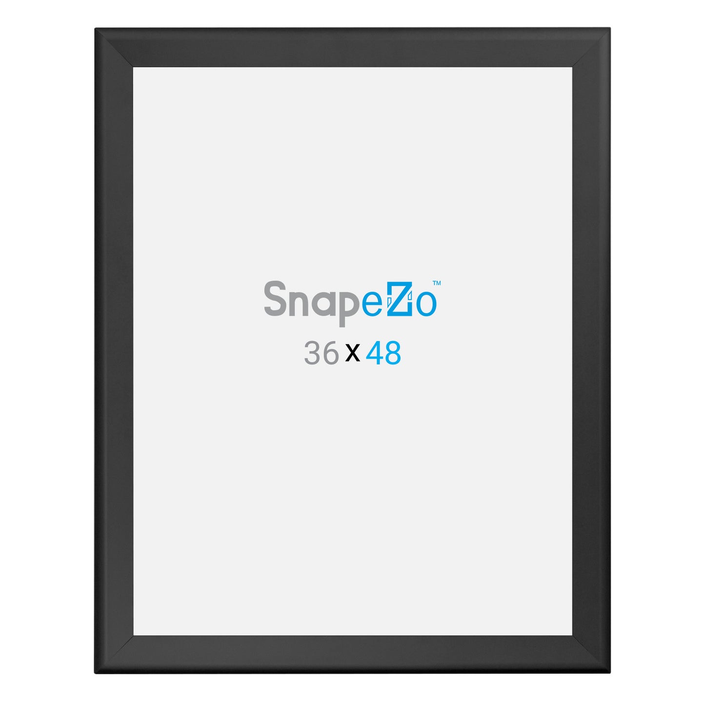 Load image into Gallery viewer, Twin-Pack of Snapezo® Black 36x48 Poster Frame - 1.7&amp;quot; Profile
