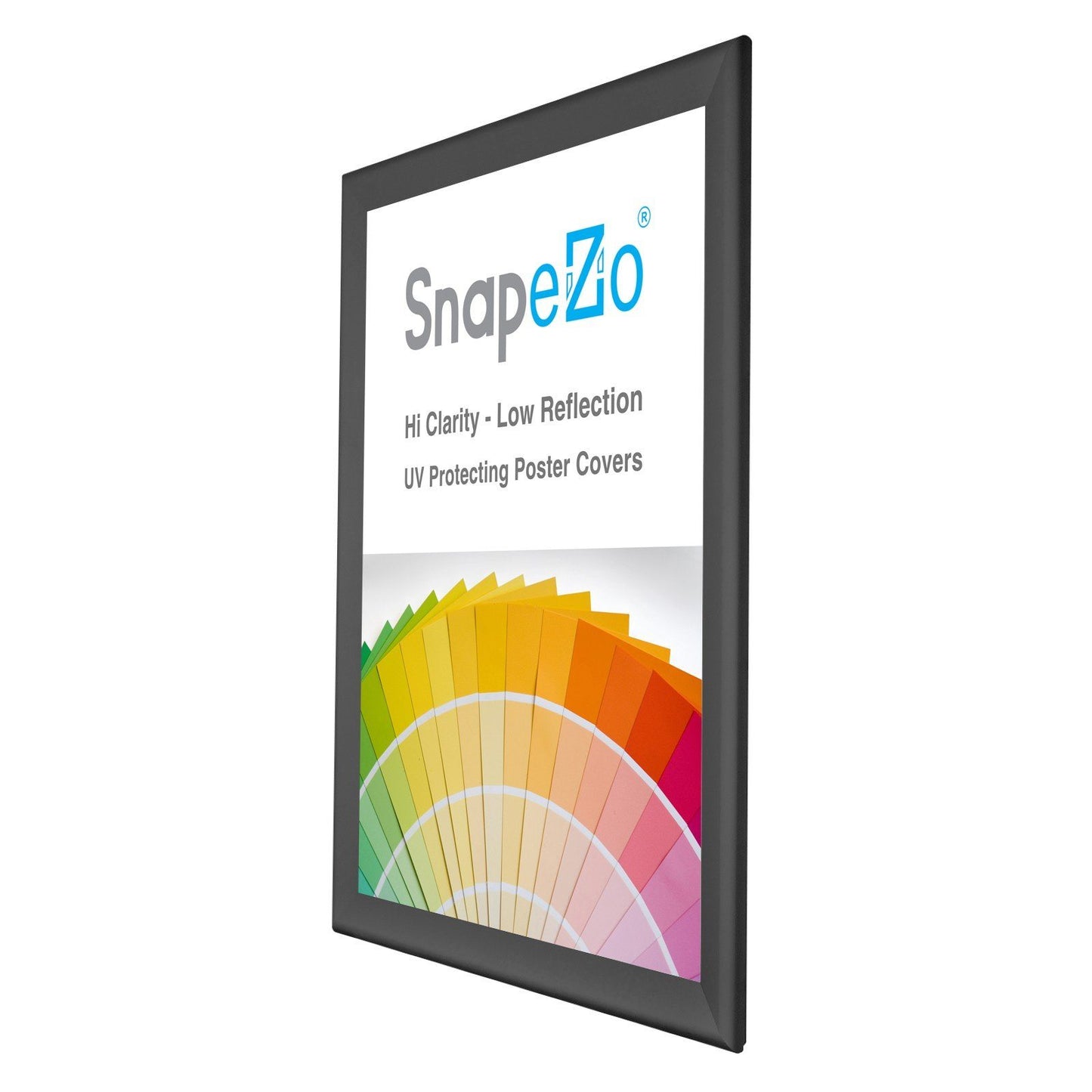 36x48 Black SnapeZo® Snap Frame - 1.7" Profile