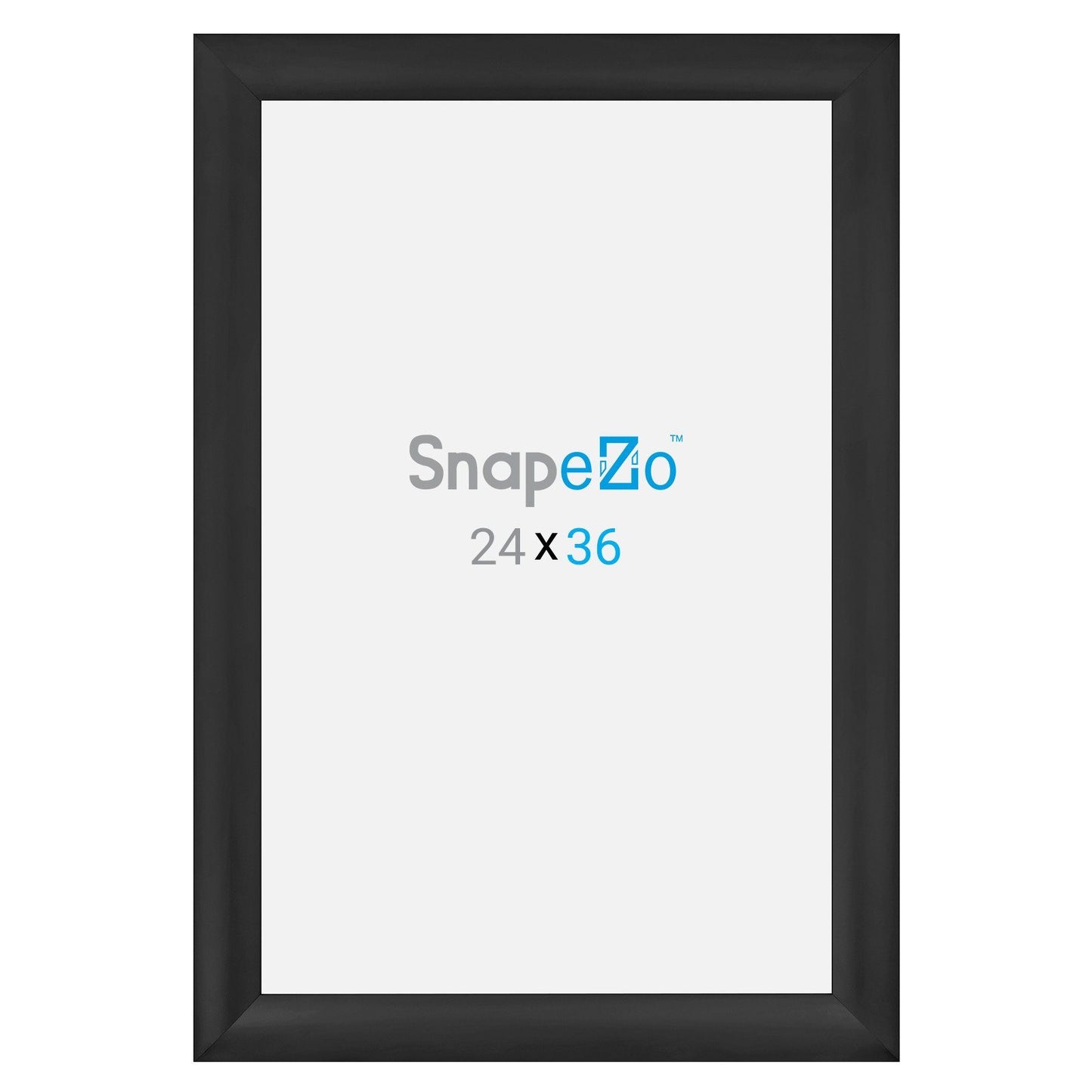Load image into Gallery viewer, 24x36 Black SnapeZo® Snap Frame - 2.2&amp;quot; Profile
