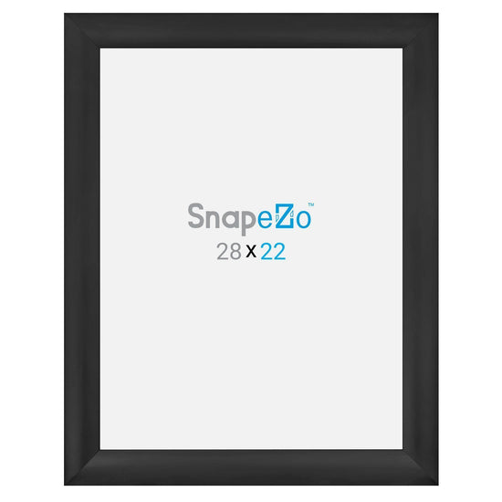 22x28 Black SnapeZo® Snap Frame - 2.2 Inch Profile