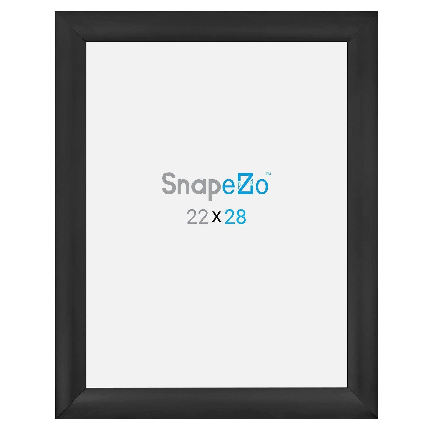 22x28 Black SnapeZo® Snap Frame - 2.2 Inch Profile