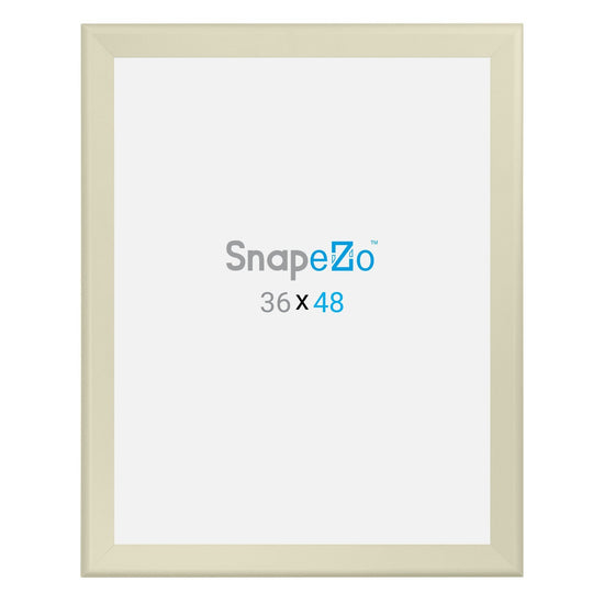 Load image into Gallery viewer, Cream SnapeZo® Poster Size 36x48 - 1.7-inch Width
