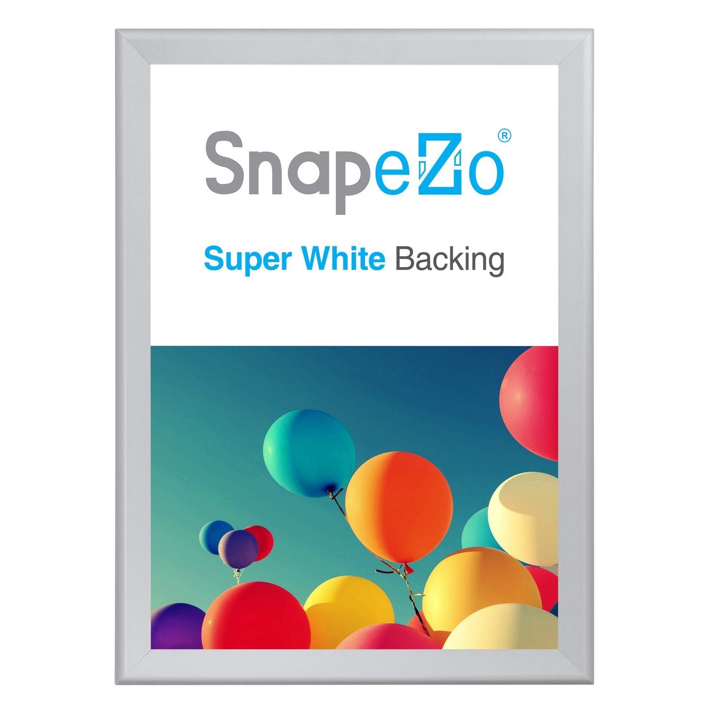Load image into Gallery viewer, A0 Silver SnapeZo® Snap Frame - 1.7&amp;quot; Profile
