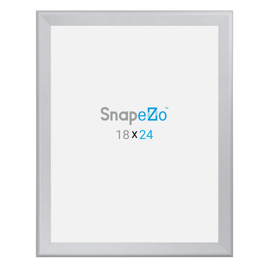 18x24 Silver SnapeZo® Snap Frame - 1.7 Inch Profile