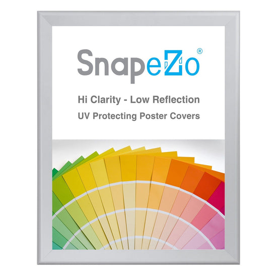 22x28 Silver SnapeZo® Snap Frame - 1.7" Profile