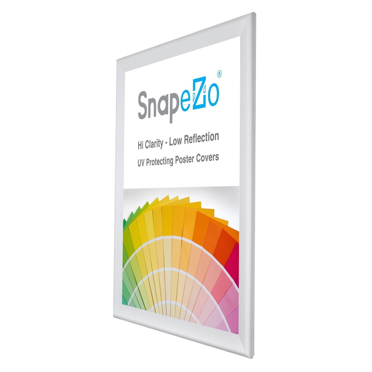 36x48 Silver SnapeZo® Snap Frame - 1.7" Profile
