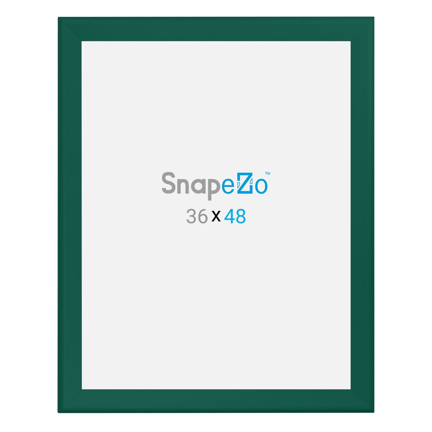 Green SnapeZo® Poster Size 36x48 - 1.7-inch Width