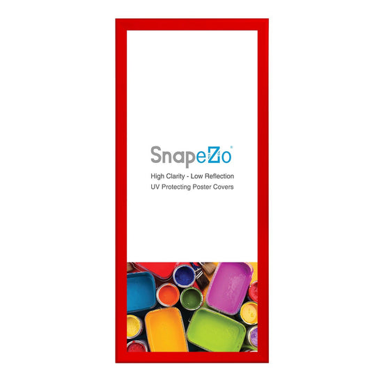 22x56 Red SnapeZo® Snap Frame - 1.7" Profile