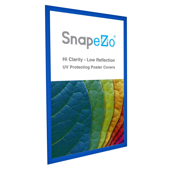 20x34 Blue SnapeZo® Snap Frame - 1.2" Profile