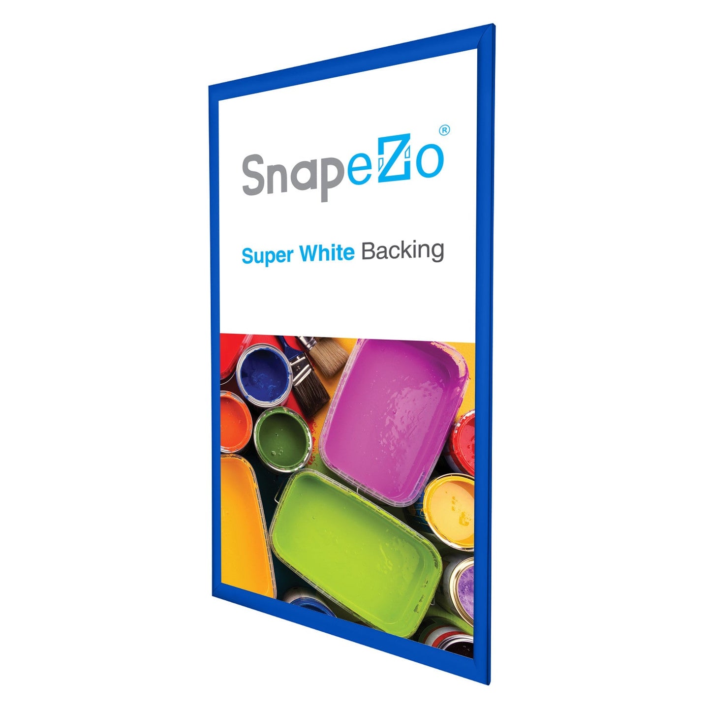 Load image into Gallery viewer, 18x36 Blue SnapeZo® Snap Frame - 1.2&amp;quot; Profile
