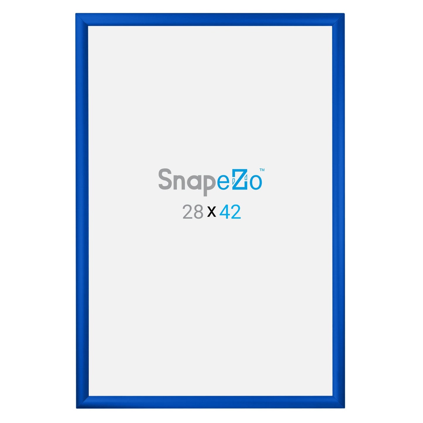 Load image into Gallery viewer, 28x42 Blue SnapeZo® Snap Frame - 1.2&amp;quot; Profile
