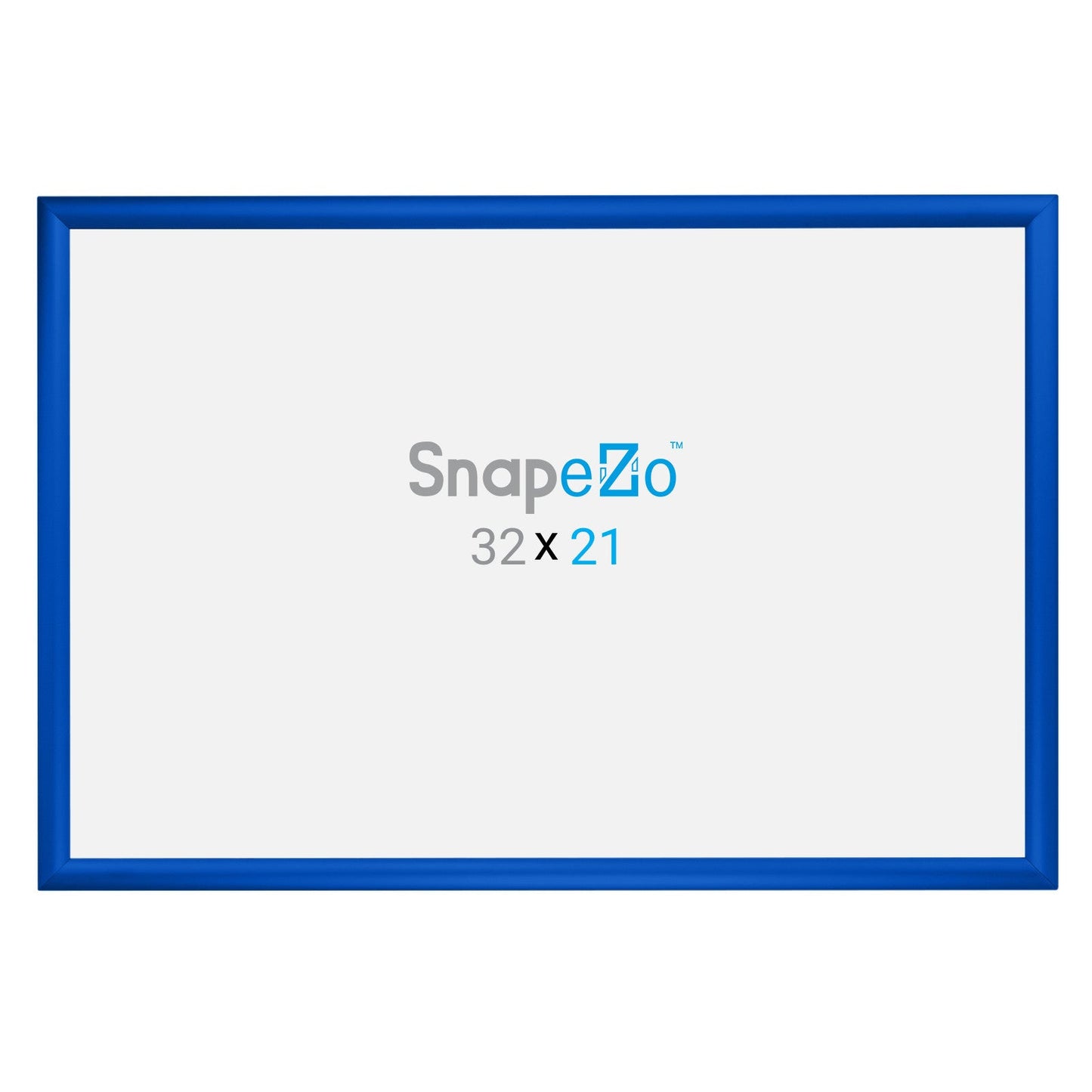 Load image into Gallery viewer, 21x32 Blue SnapeZo® Snap Frame - 1.2&amp;quot; Profile
