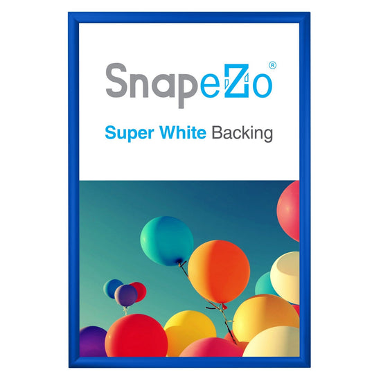 Load image into Gallery viewer, 24x36 Blue SnapeZo® Snap Frame - 1.2&amp;quot; Profile
