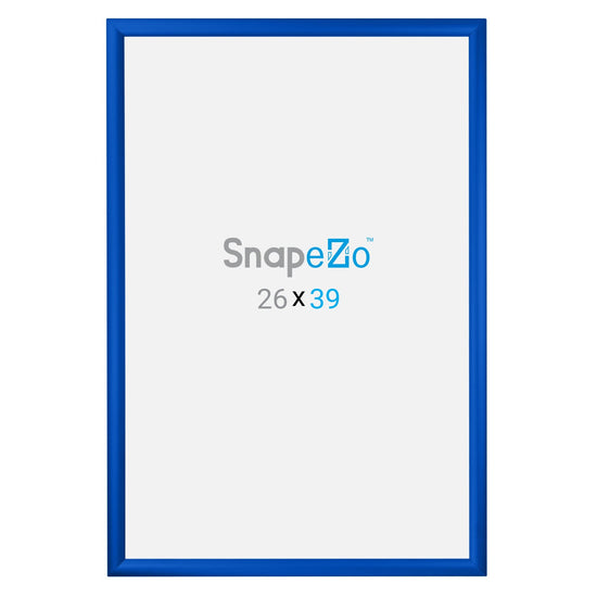 26x39 Blue SnapeZo® Snap Frame - 1.2" Profile