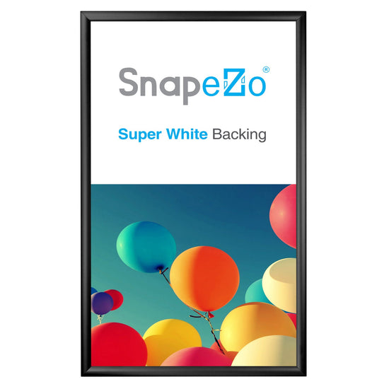 20x34 Black SnapeZo® Snap Frame - 1.2" Profile