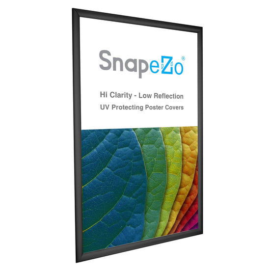 20x34 Black SnapeZo® Snap Frame - 1.2" Profile