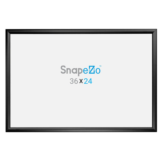 24x36 Black SnapeZo® Snap Frame - 1.2" Profile