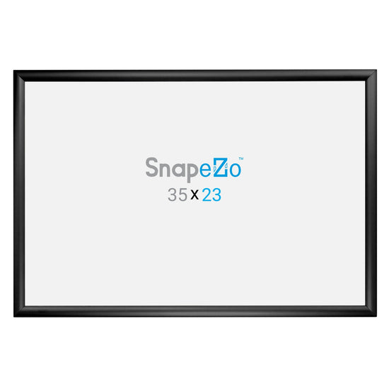 23x35 Black SnapeZo® Snap Frame - 1.2" Profile
