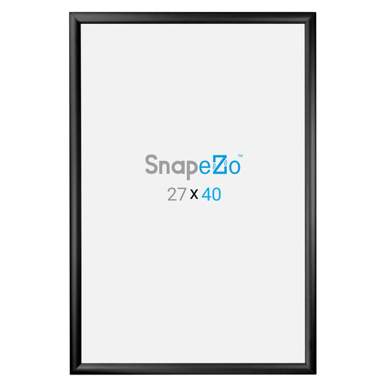27x40 Black SnapeZo® Snap Frame - 1.2" Profile