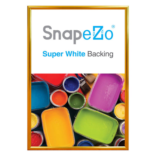 A2 Gold Effect Poster Frame 1 Inch Snapezo®